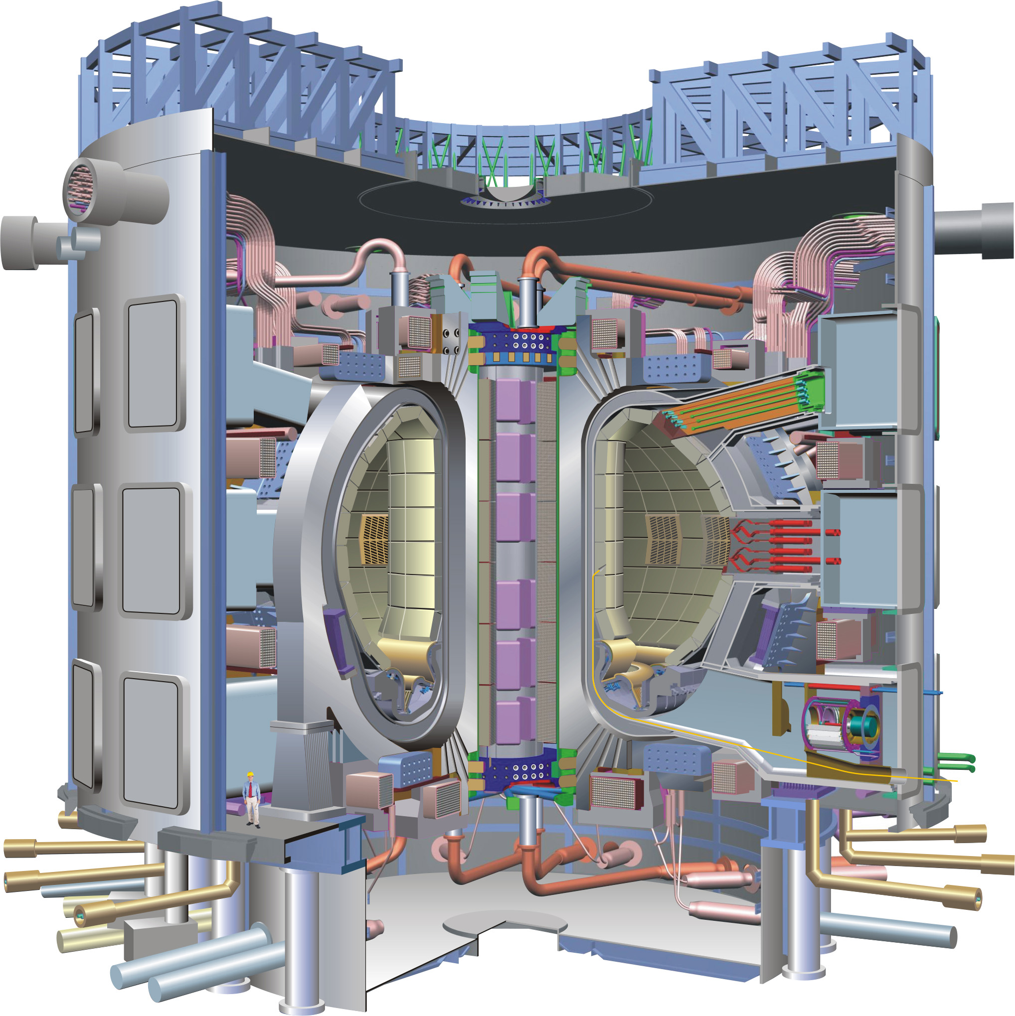 Resultado de imagen de Centrales de energía de  fusión nuclear