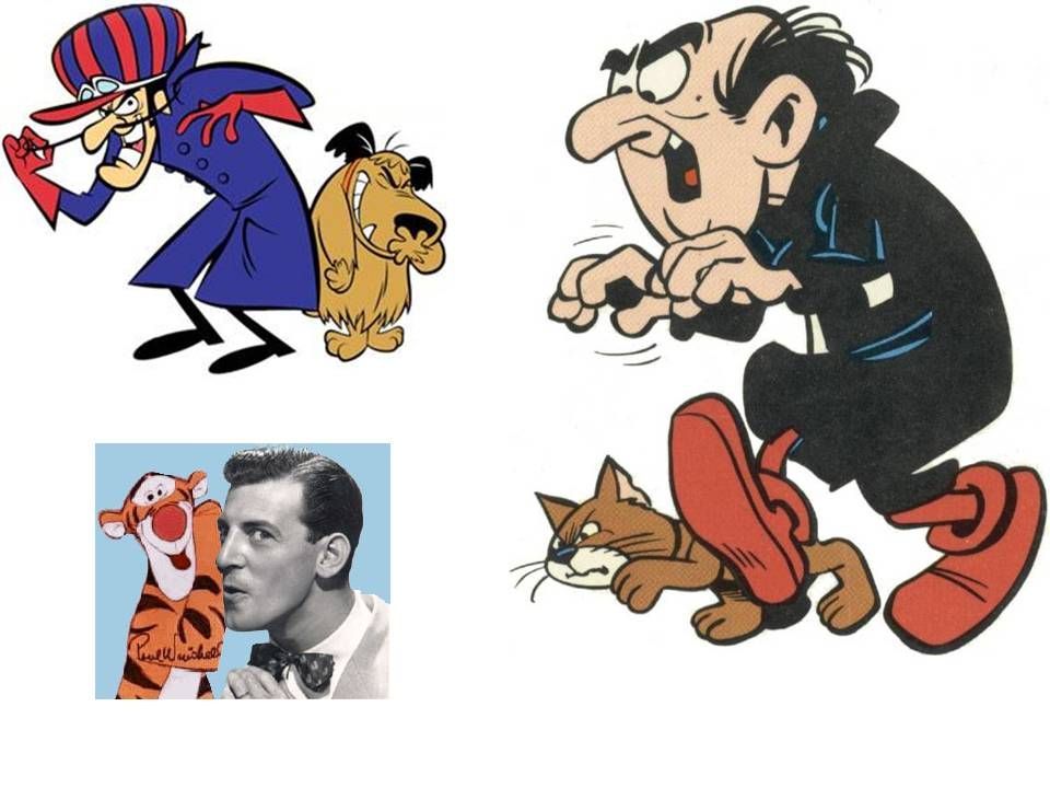 Gargamel, Pier Nodoyuna, Tigger... solo algunos de los dibujos animados a los que dobló Winchell
