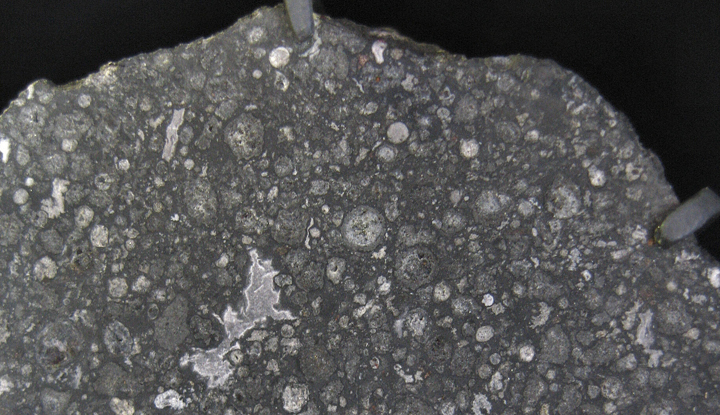 Imagen del meteorito Allende: Image credit: NASA GSFC