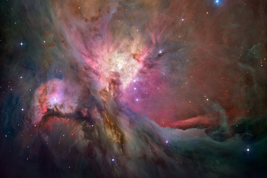 M42(nebulosa ade Orión): Credit: NASA, ESA, M.Robberto(STScI/ESA)et al. 