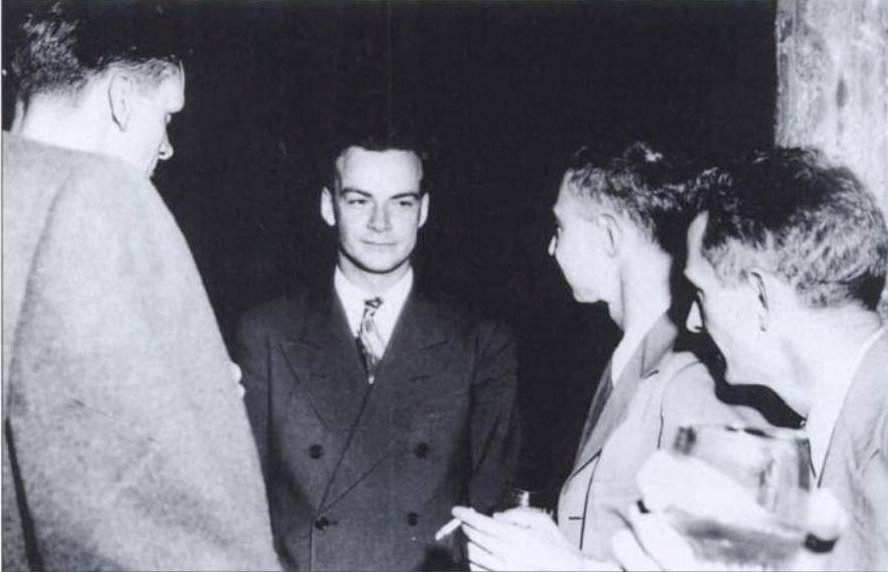 Feynman y Oppenheimer en Los Alamos | Fuente: Wikimedia Commons
