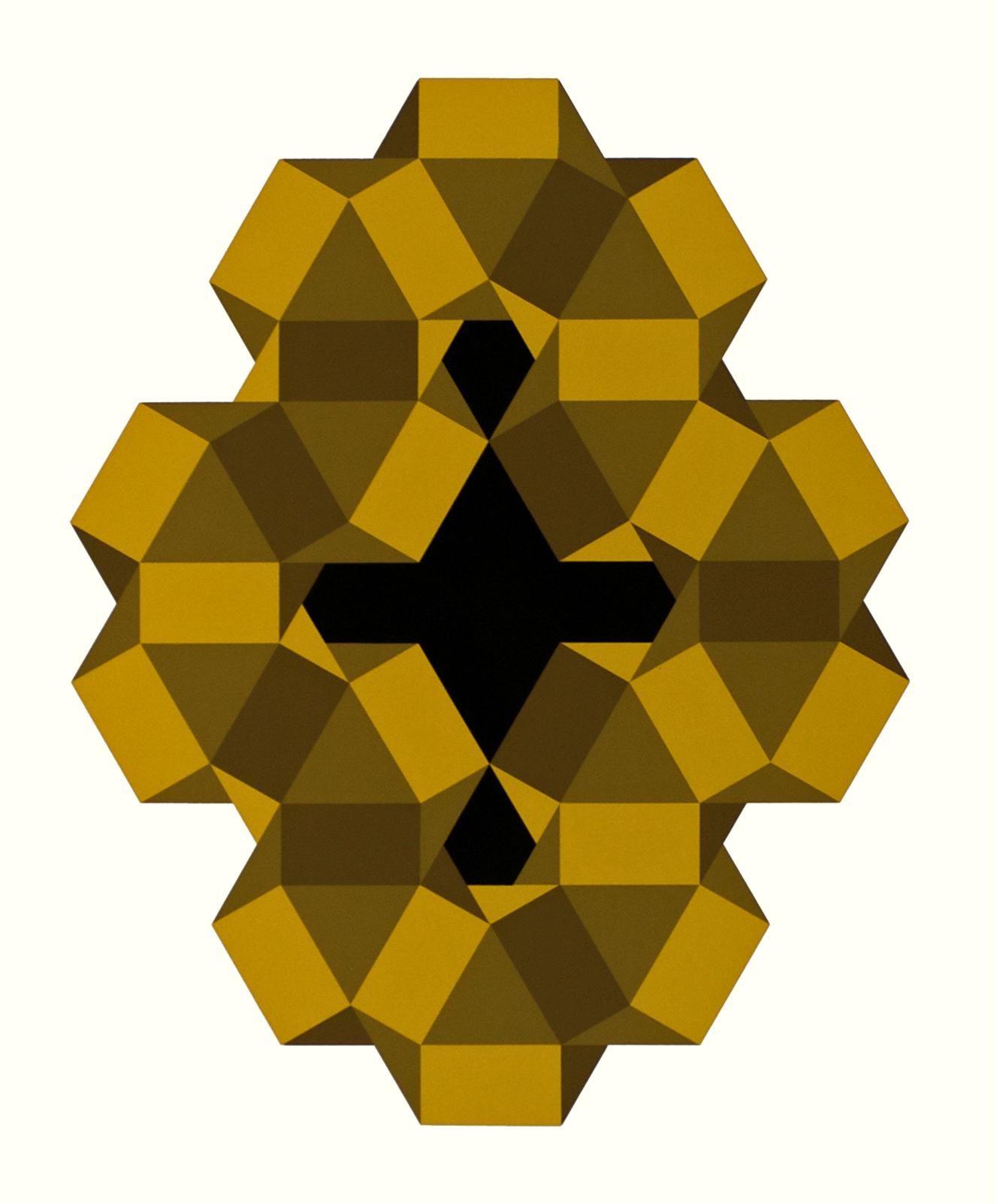 Imagen 4 &#8211; Cuboctaedros imposibles (1977)