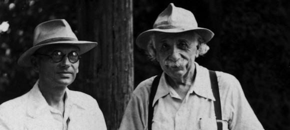 Kurt Gödel y Albert Einstein
