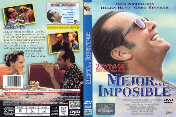 Carátula del DVD de la película “Mejor… imposible”