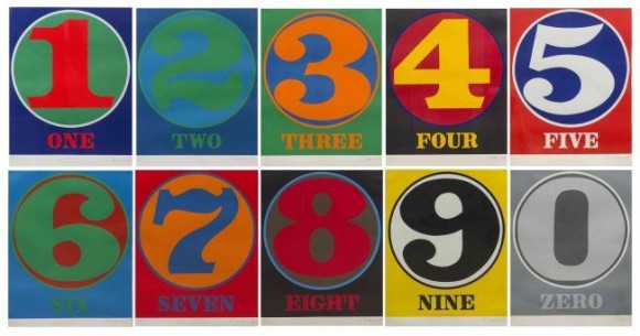 “Numbers” (1968), del artista del pop art Robert Indiana
