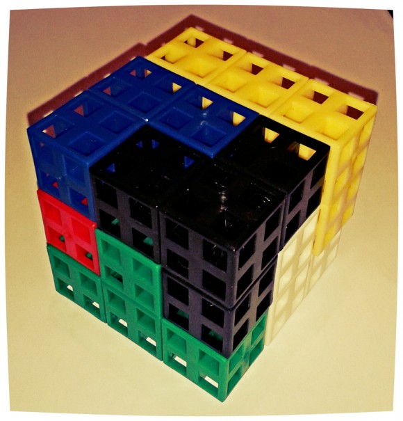Una solución del cubo soma