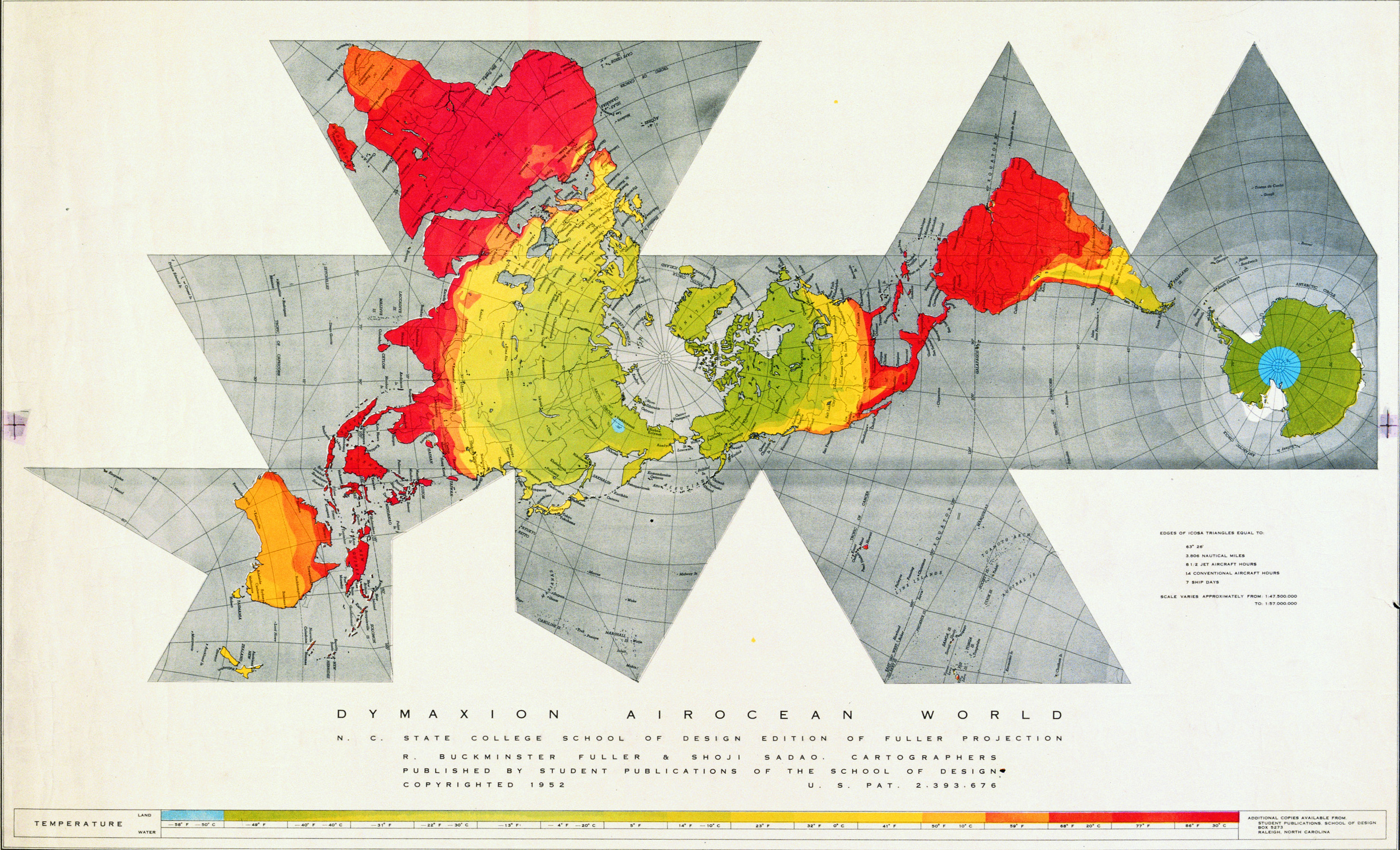 El mapa Dymaxion
