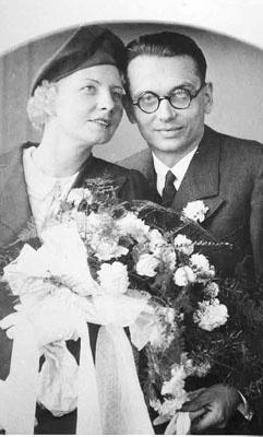 Boda de Adele y Kurt Gödel, 1938