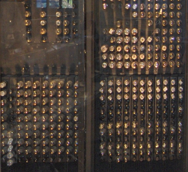 Parte de los 17.468 tubos de ENIAC