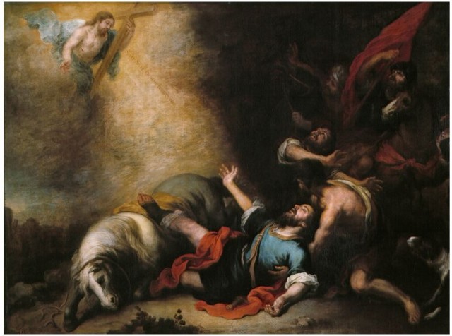 La conversión de San Pablo — Murillo