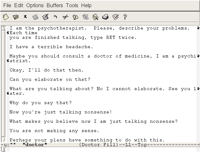 GNU_Emacs_ELIZA_example