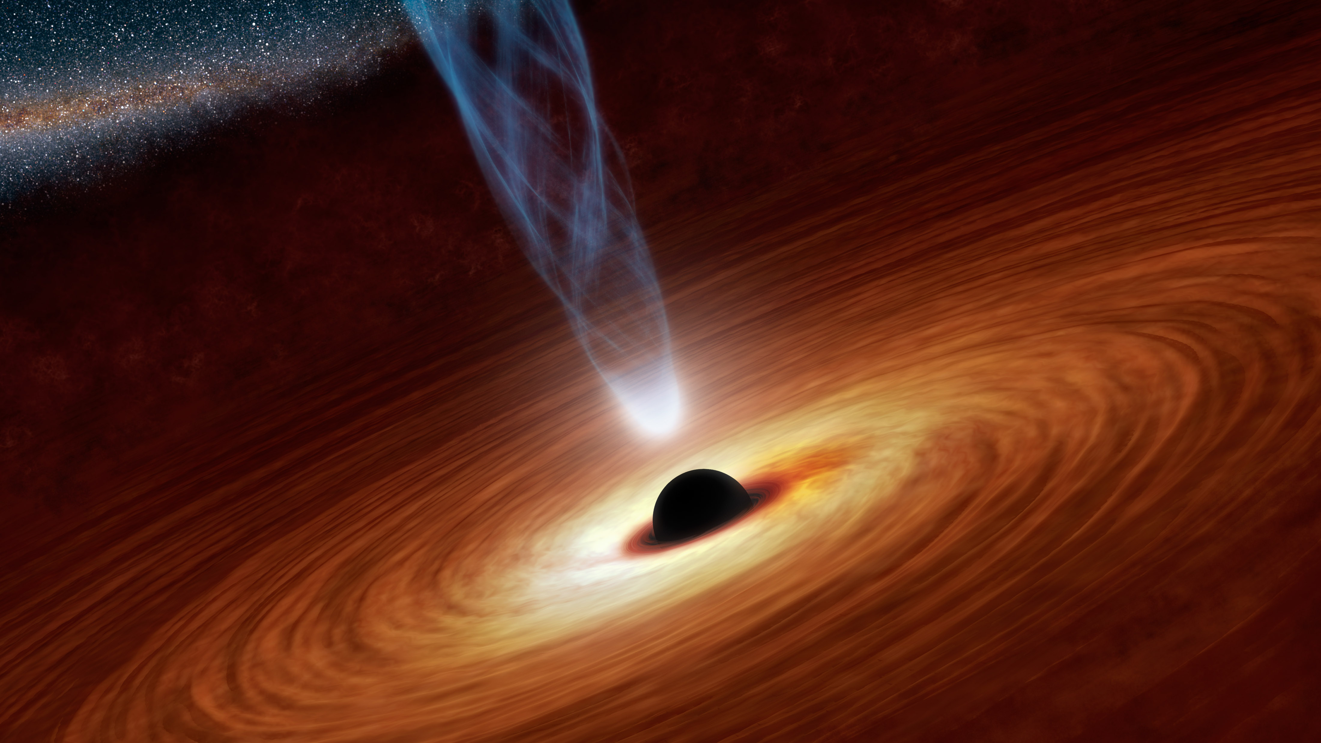 ¿Tiene límite el tamaño de un agujero negro?
