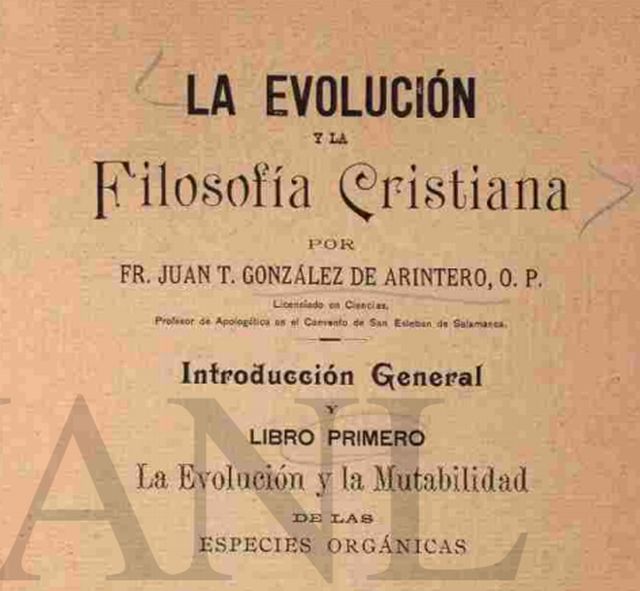 evolucion y filosofia cristiana