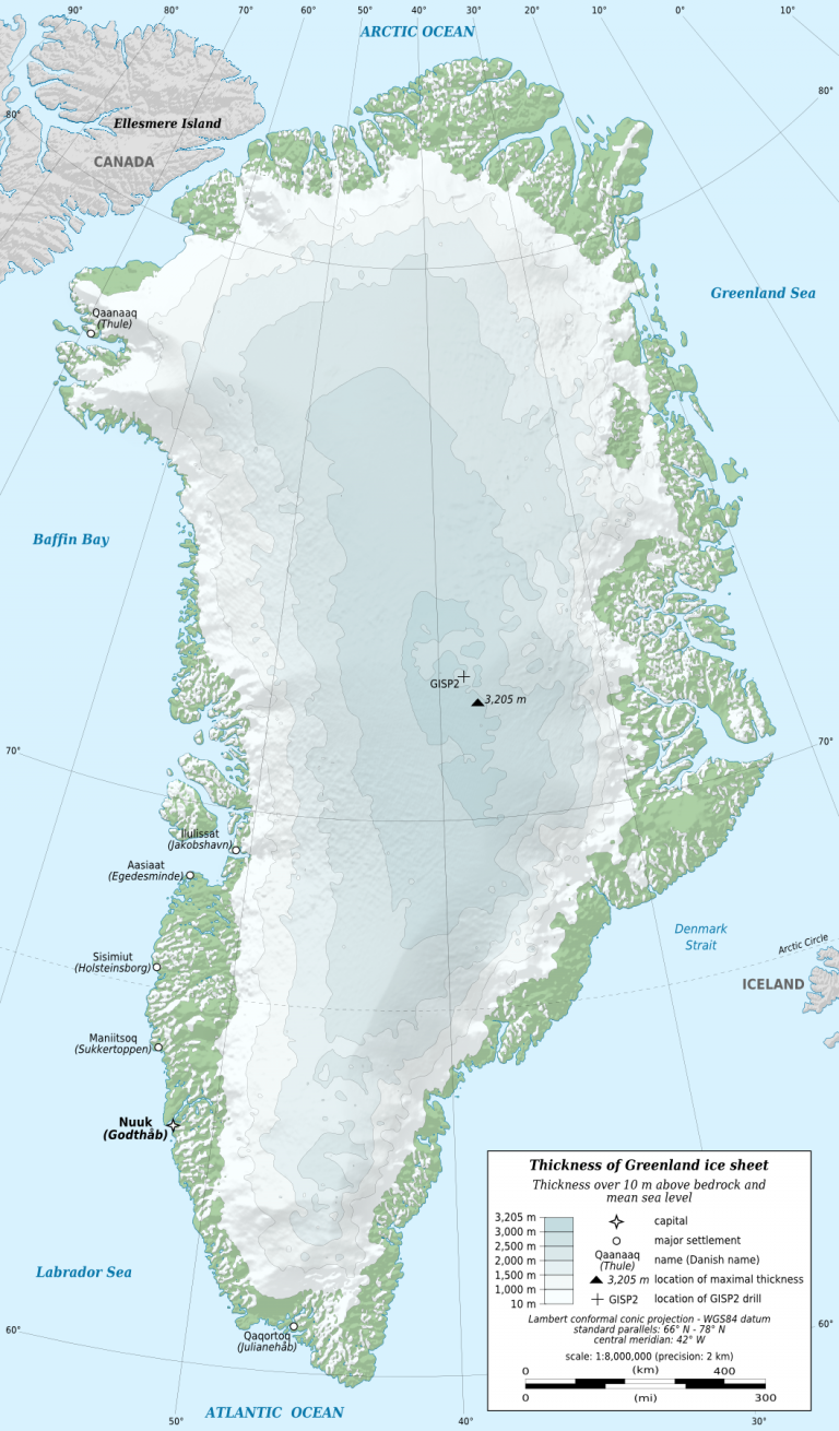 En Groenlandia el hielo recupera el agua que pierde por sublimación