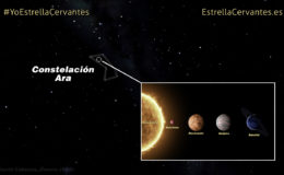 Estrella Cervantes y sus exoplanetas