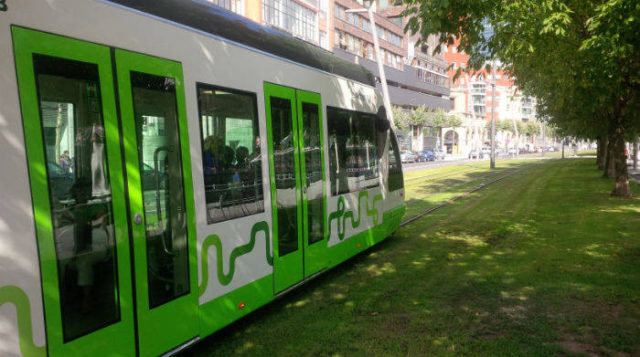 Tranvía de Bilbao (Fuente: diario Deia)