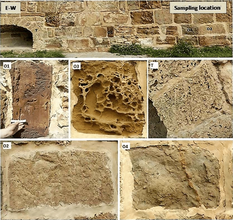 fig-2-front-facade-wall-of-the-spanish-tower-of-bizerte-showing-sampling-locations-and-jpg
