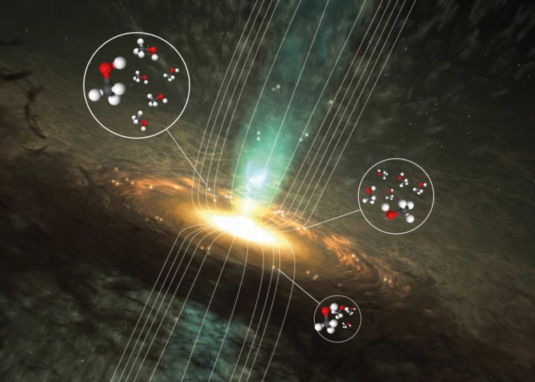 El metanol es clave para entender cómo se forman las estrellas