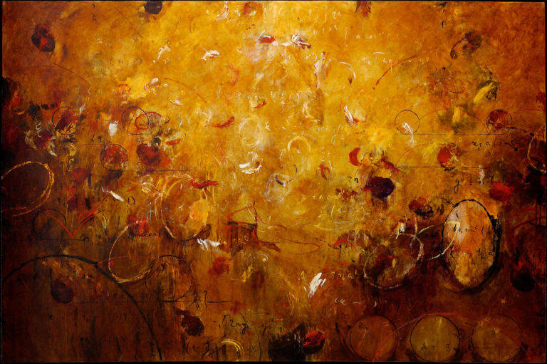Cycloids 0148&#215;72 Acrylic on canvasMichael Schultheis, 2004