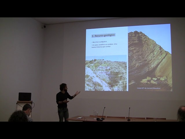 Asier Hilario, director científico de Geoparkea: “¿Existe el geoturismo?”
