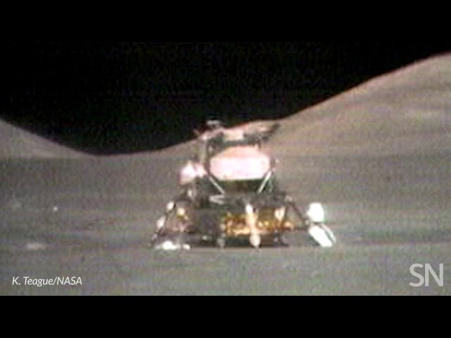 Apollo 17&#8217;s Harrison Schmitt throws a hammer on the moon | Science News