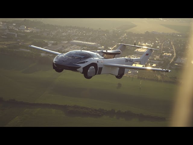 The flying car completes first ever inter-city flight (Official Video)