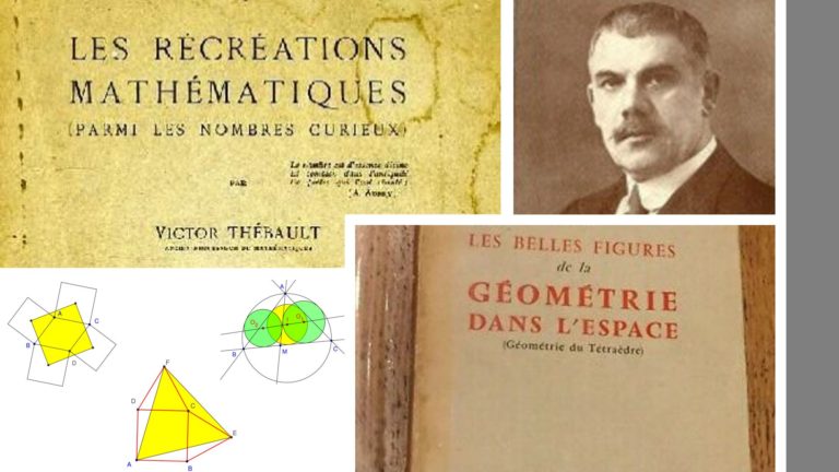 Victor Thébault y sus tres teoremas