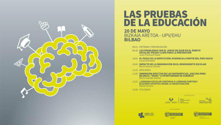 Jornada «Las pruebas de la educación» en Bilbao