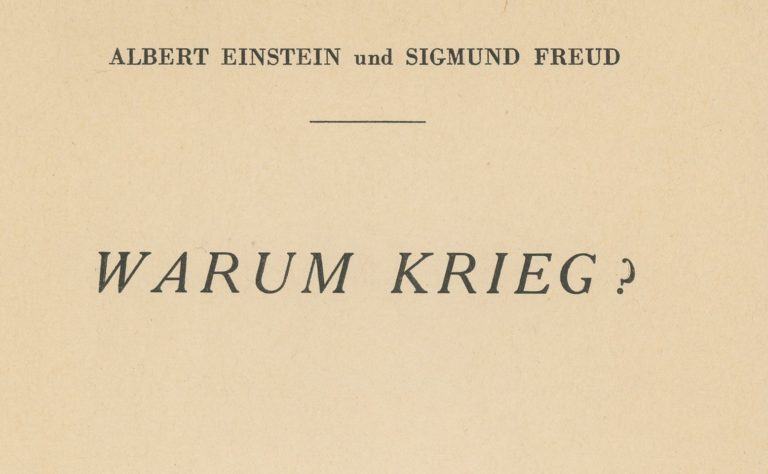 Einstein y Sigmund Freud