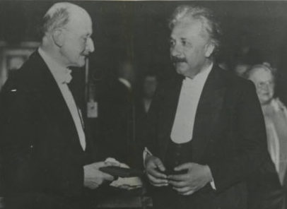 Einstein y Max Planck