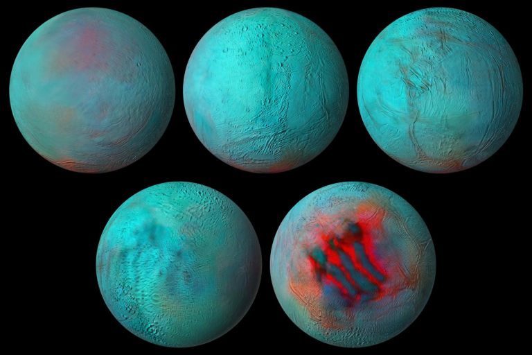 ¿Cómo llegan partículas rocosas a los geiseres de Encélado?