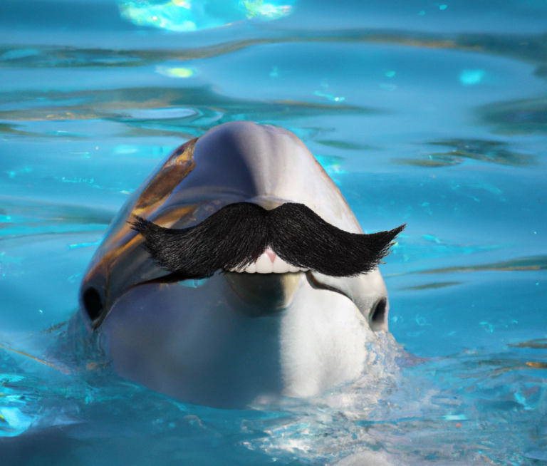 Los bigotes del delfín