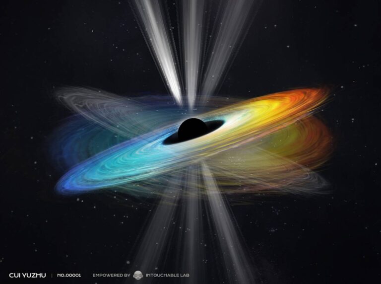 Primera observación de la rotación de un agujero negro supermasivo