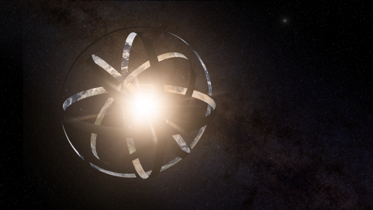 Esferas de Dyson, cendales de trampas de luz