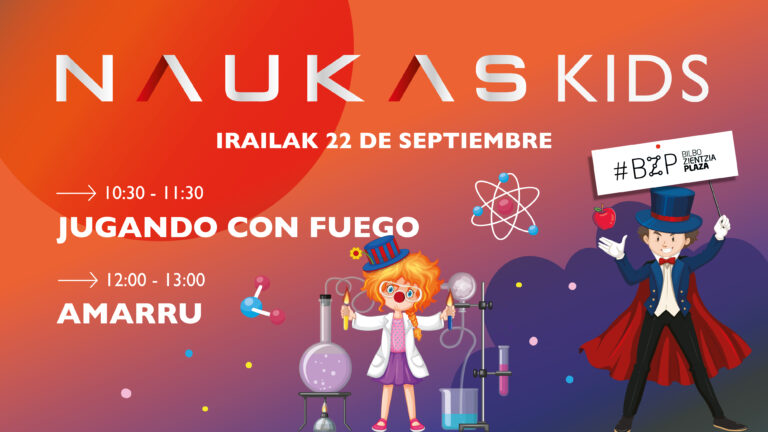 Ciencia, experimentos y magia en NAUKAS Kids