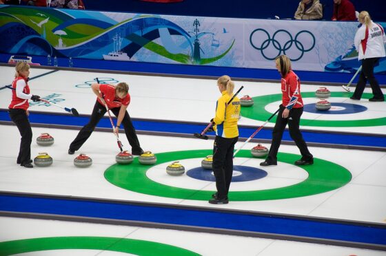 Curling, el juego invernal con mucha geología