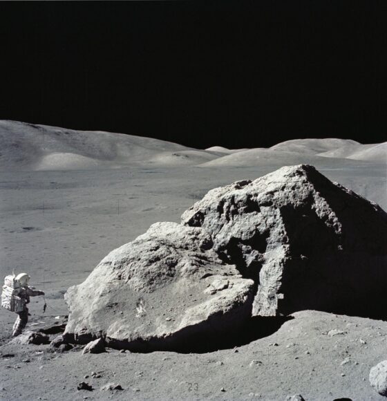 Las anaranjadas perlas de la Luna