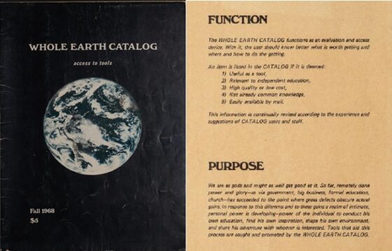 Whole Earth Catalog: la versión analógica de internet