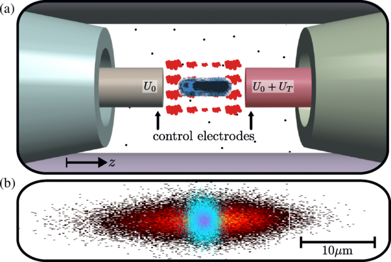 Una máquina térmica de una sola partícula que funciona a diez millones de grados