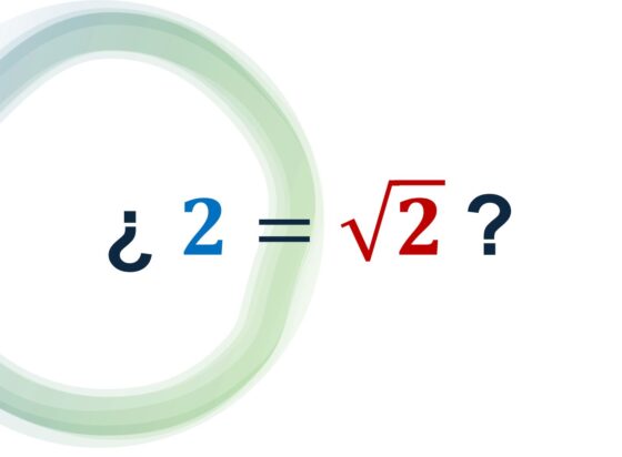 ¿Es 2 igual a raíz de 2?