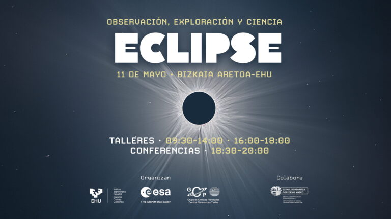 Jornada Eclipse solar total. Observación, exploración y ciencia