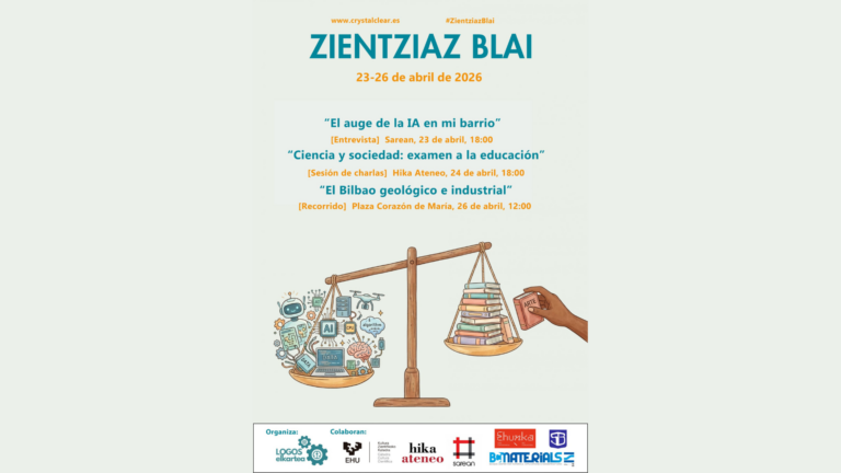 Zientziaz blai 2026 | Ciencia para la ciudadanía, sin excepción