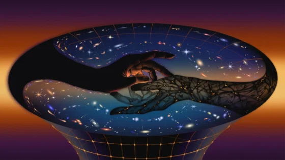 Una dimensión oscura podría vincular dos de los grandes enigmas del universo