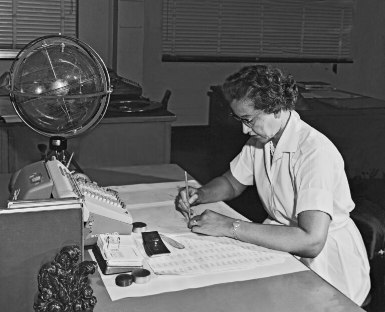 Katherine G. Johnson at Work