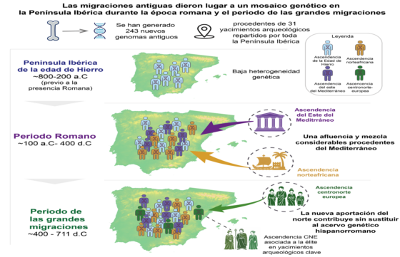Roma convirtió Hispania en un mosaico genético que las invasiones germánicas apenas alteraron