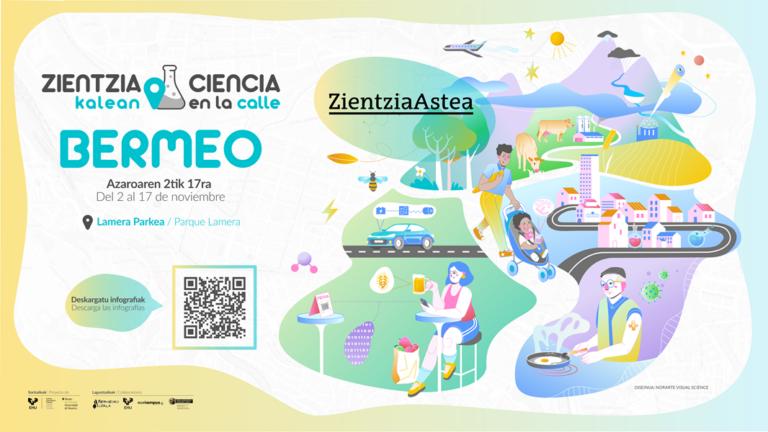 Exposición «Ciencia en la calle» en Bermeo